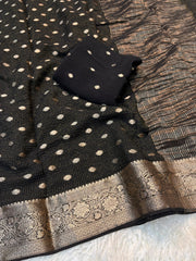 Pure Chinnon viscose saree
