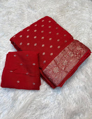 Pure Chinnon viscose saree