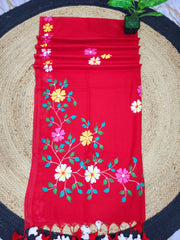 Malcotton Hand Print Saree