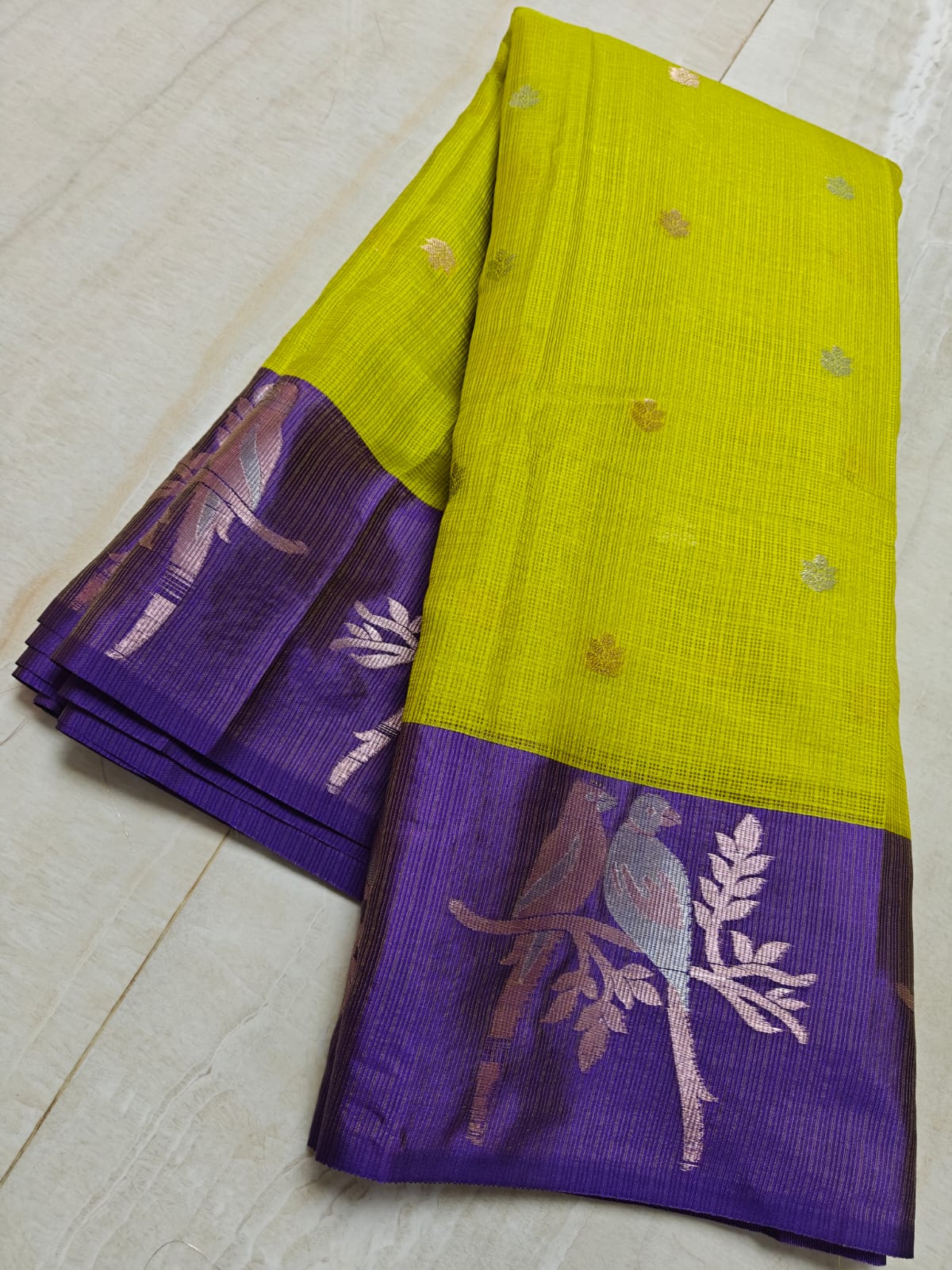 Elegant Soft Silk Kota Weaving Saree