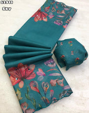 Soft Kota Chex saree