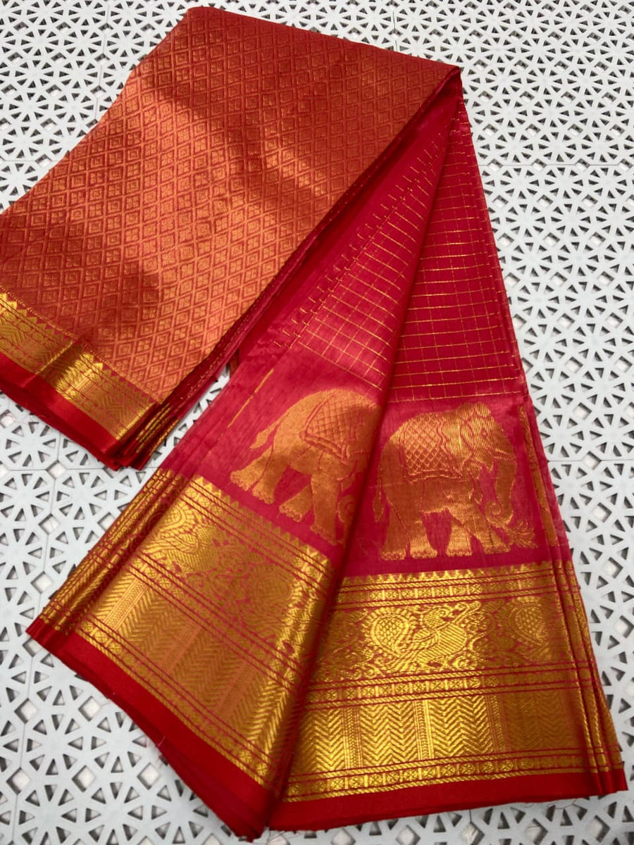 Pure Handloom Semi Pattu Sarees