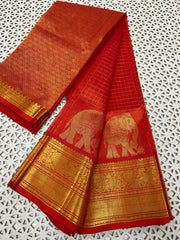 Pure Handloom Semi Pattu Sarees
