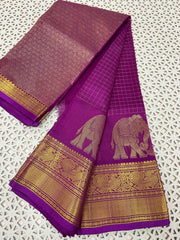 Pure Handloom Semi Pattu Sarees