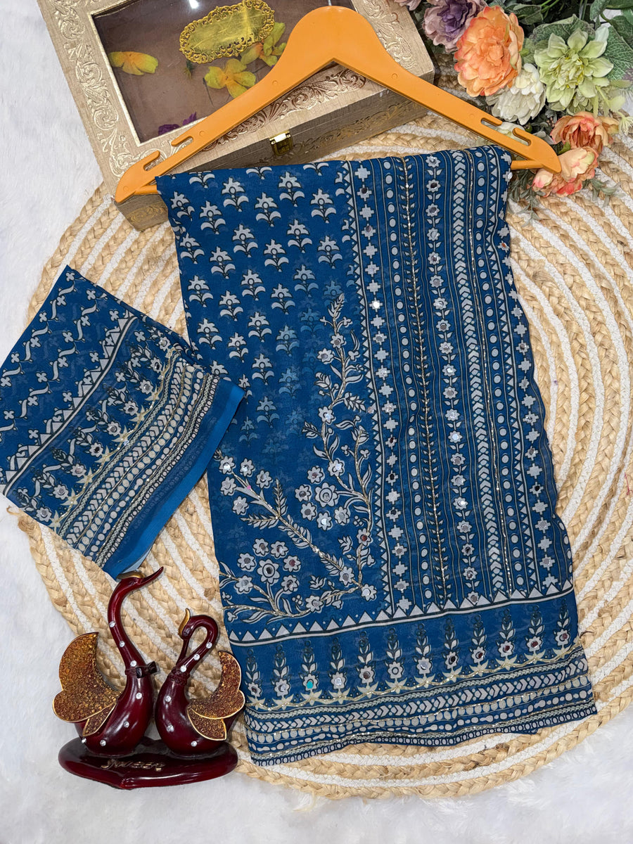 soft fox georgette fabric
