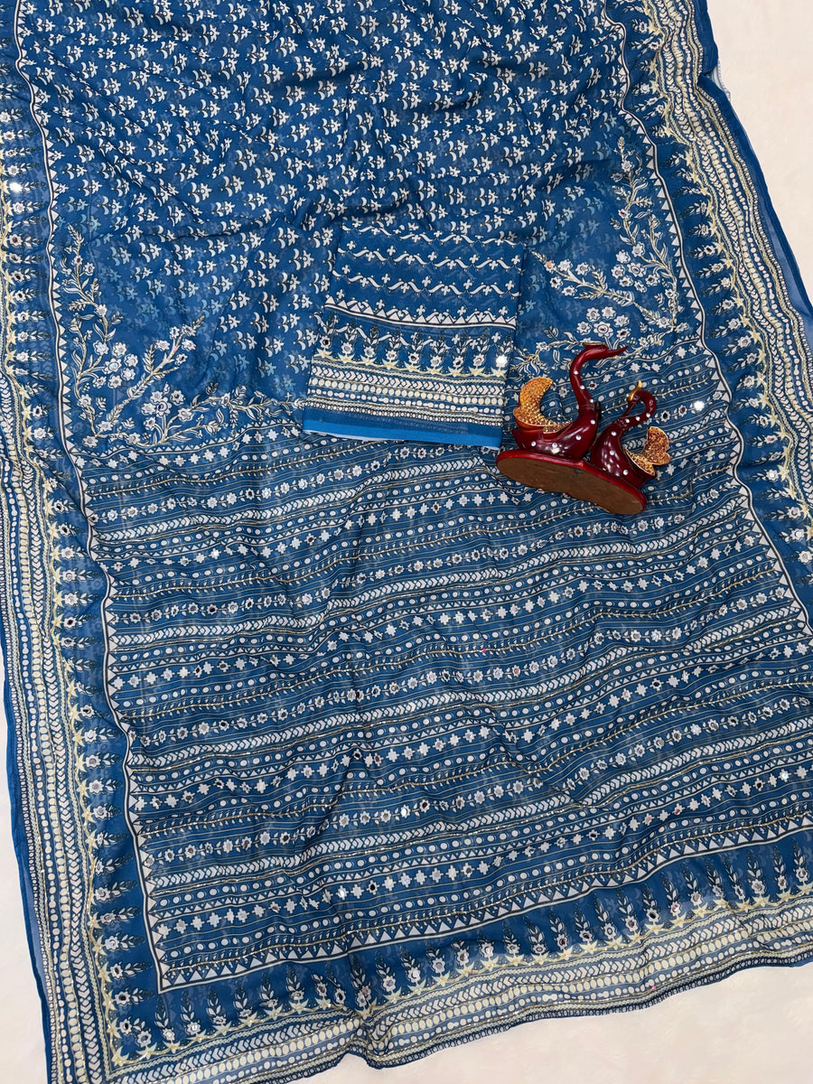 soft fox georgette fabric