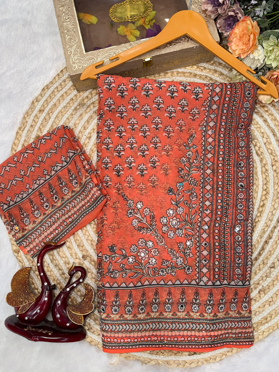 soft fox georgette fabric