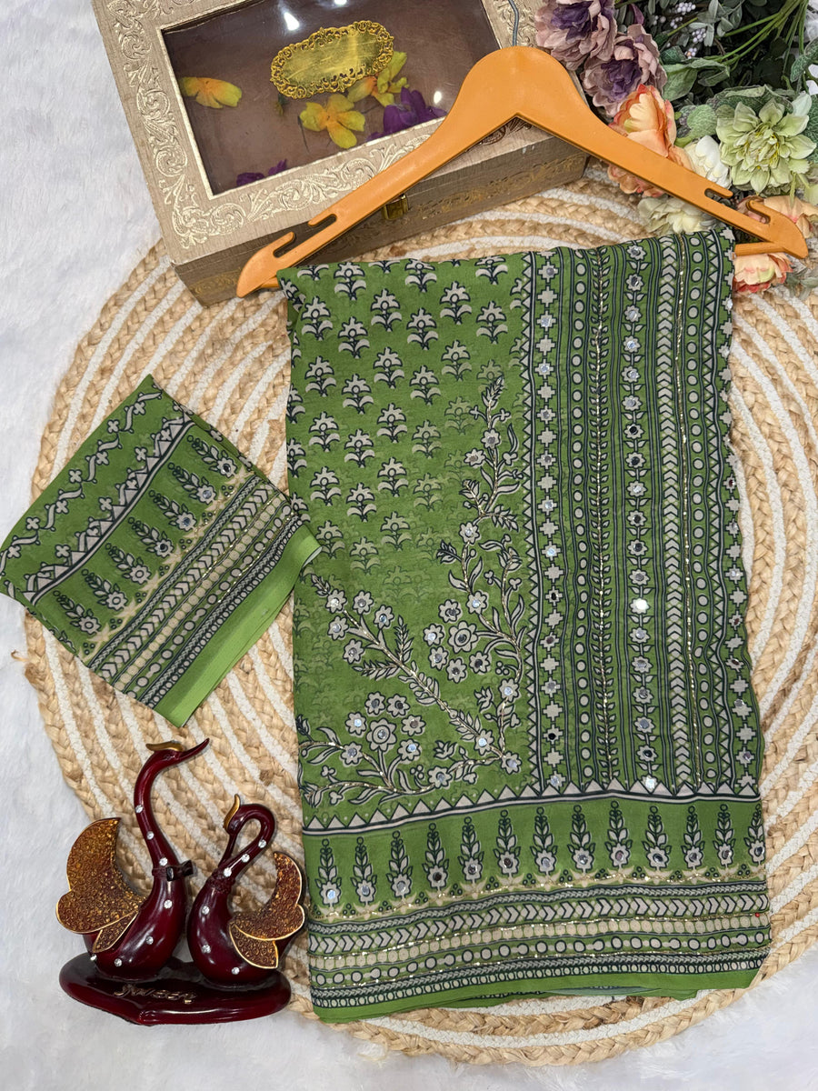 soft fox georgette fabric