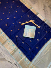 Banarasi premium semi mashru silk fabric
