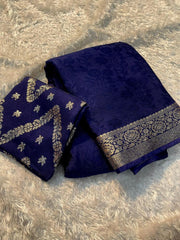 Elegant viscose chinon saree