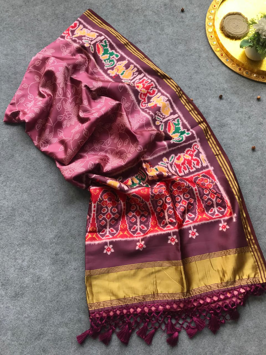 Bandhej Patola Saree