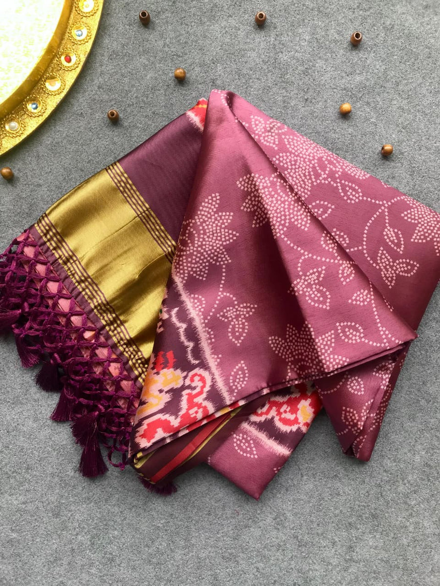 Bandhej Patola Saree