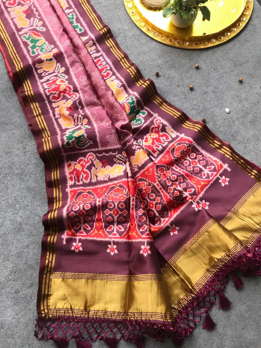 Bandhej Patola Saree