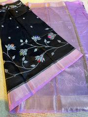 Banarasi semi katan warm silk sarees