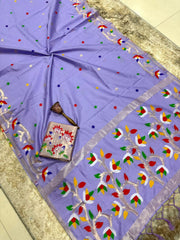 stunning pure silk saree