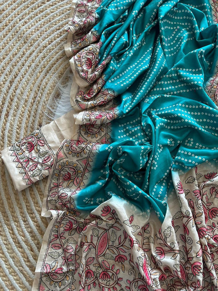 handloom tussur silk saree