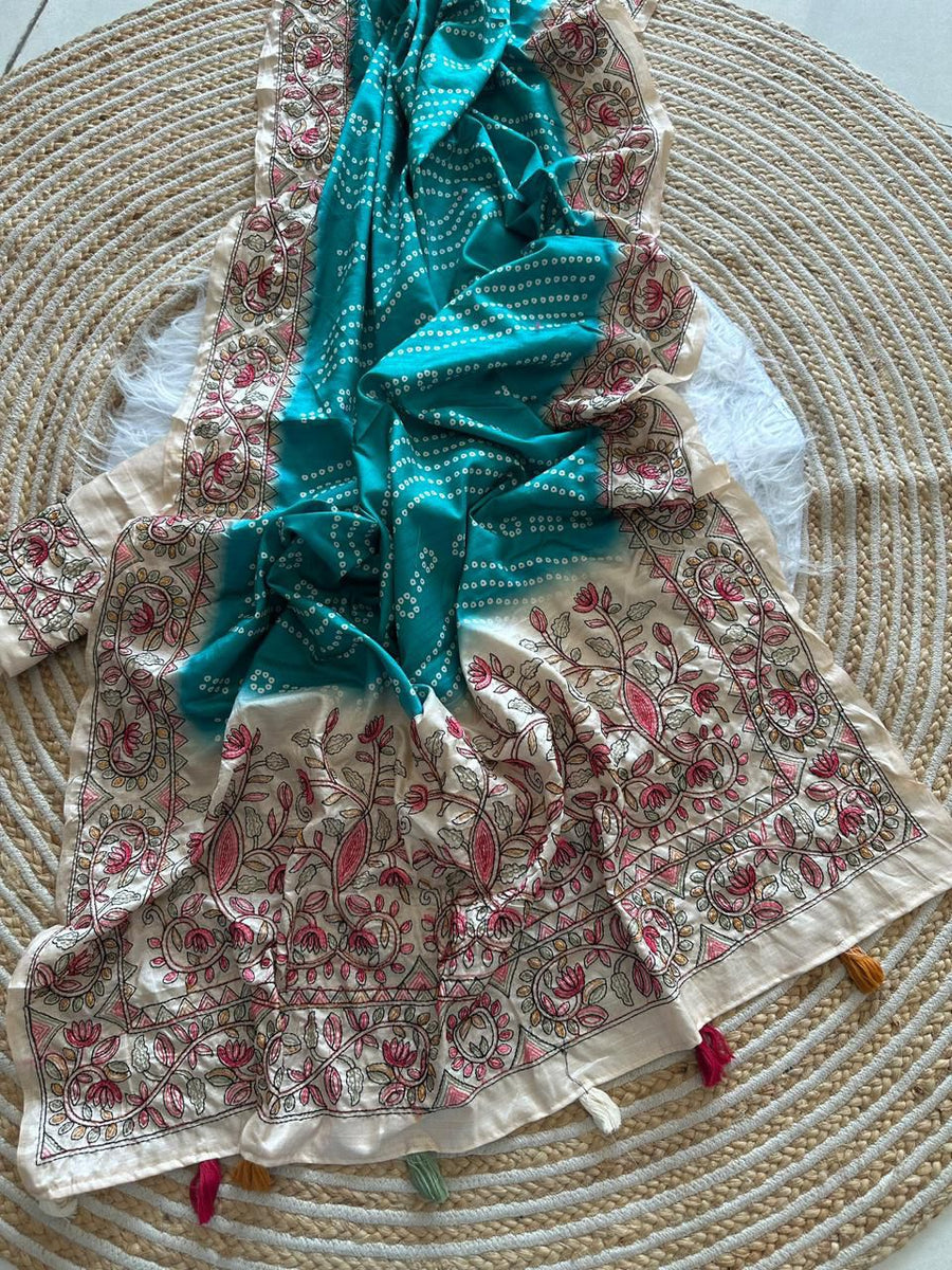 handloom tussur silk saree