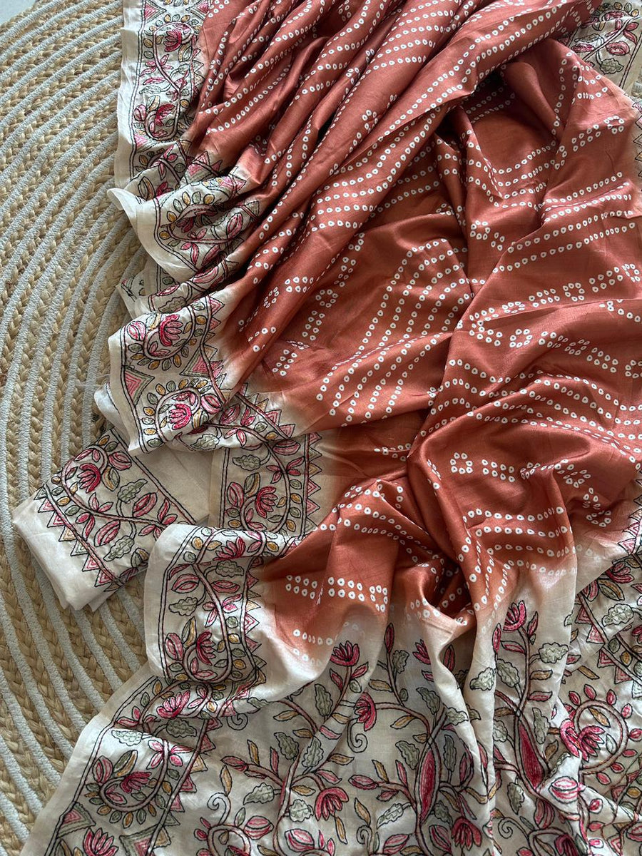 handloom tussur silk saree