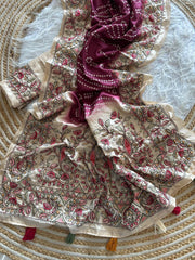 handloom tussur silk saree