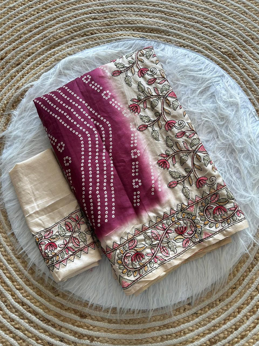 handloom tussur silk saree