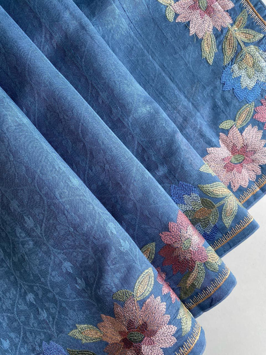 Pure Tussar Saree