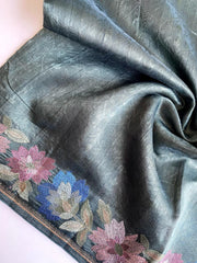 Pure Tussar Saree