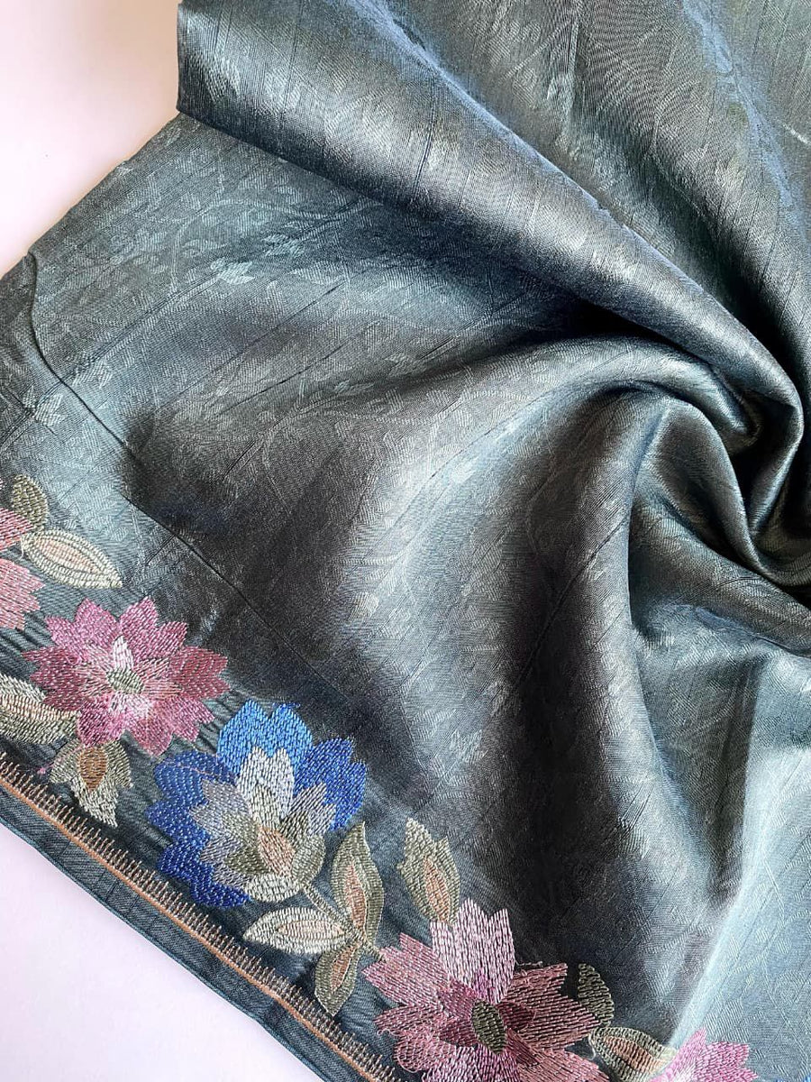 Pure Tussar Saree