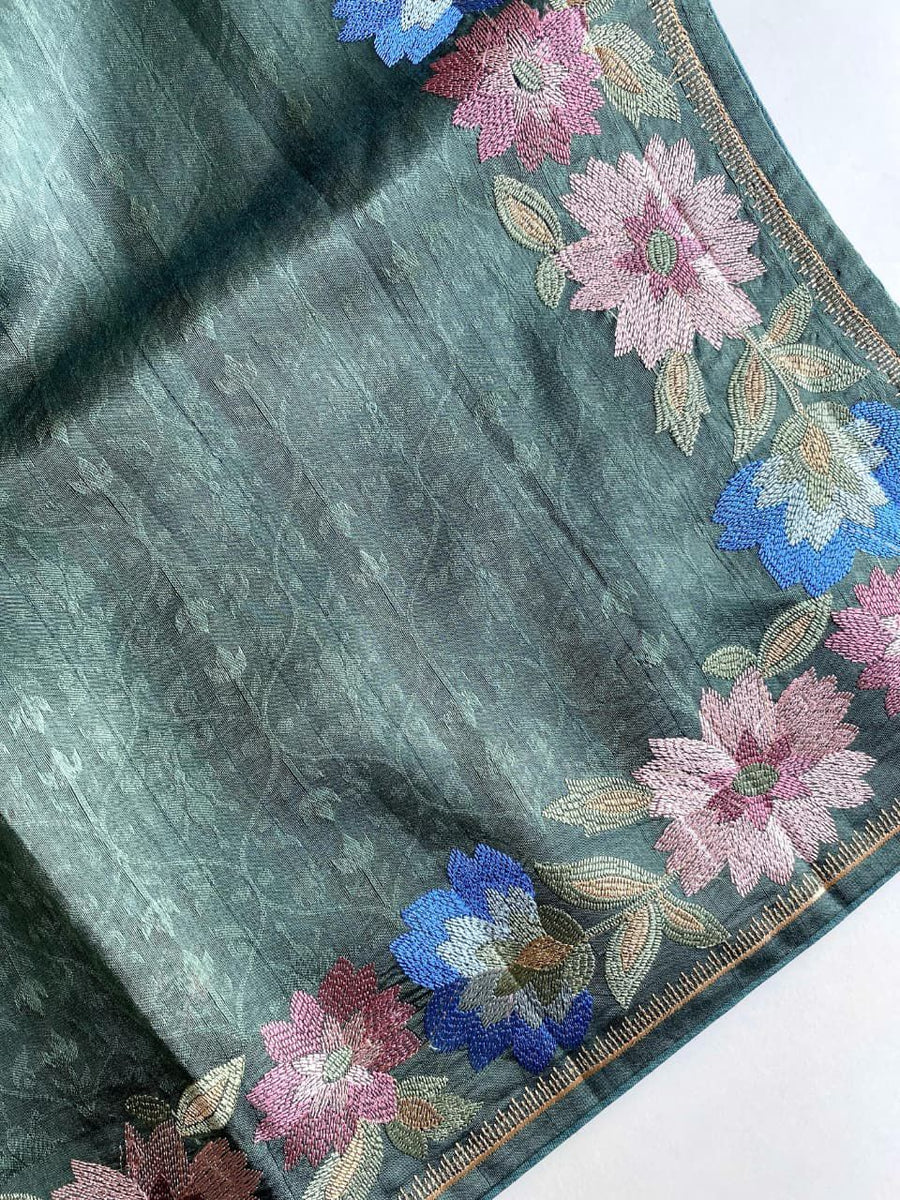 Pure Tussar Saree
