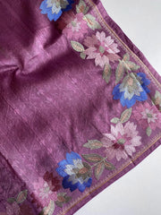 Pure Tussar Saree