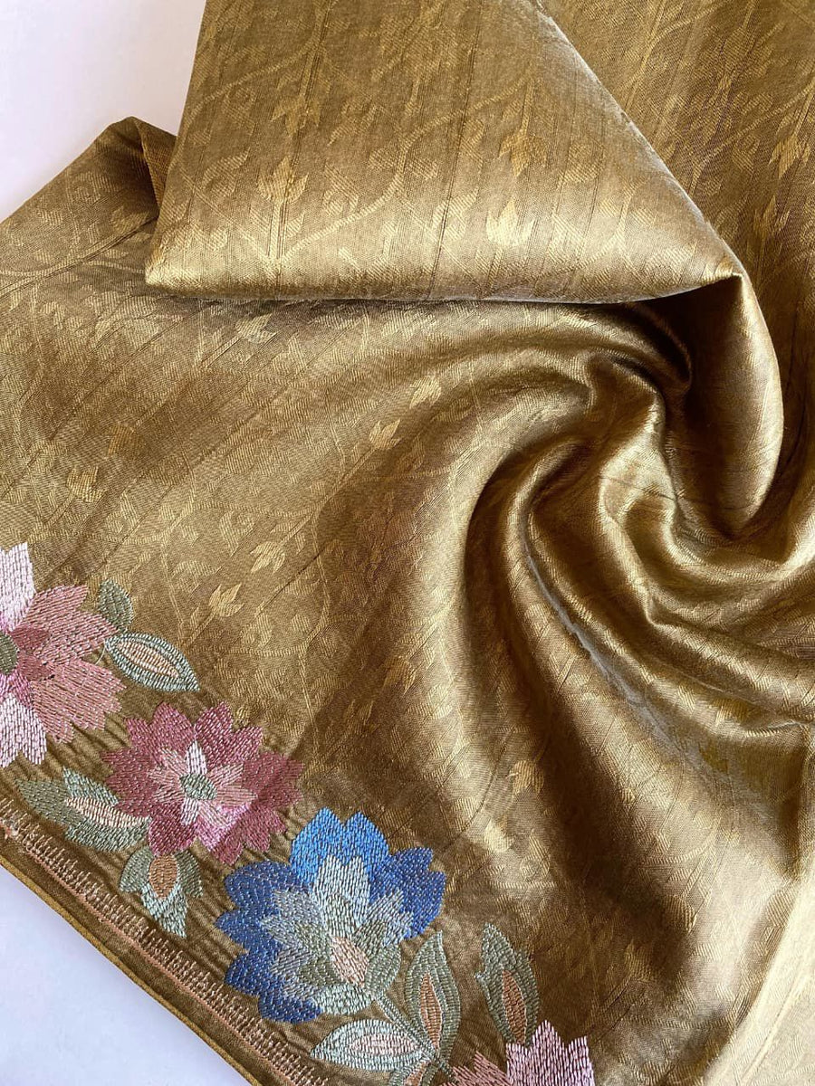 Pure Tussar Saree