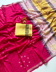 Mul cotton saree