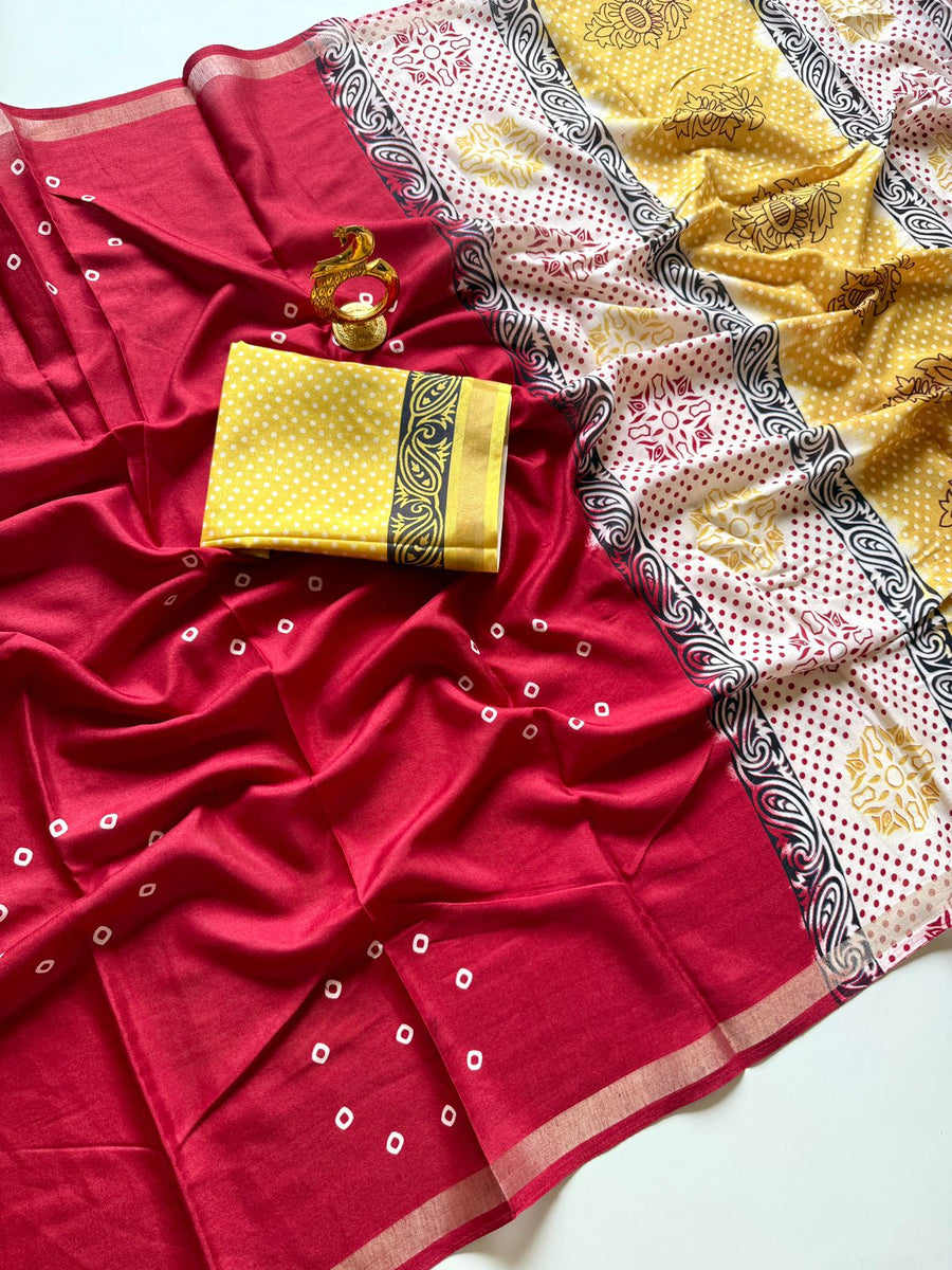 Mul cotton saree
