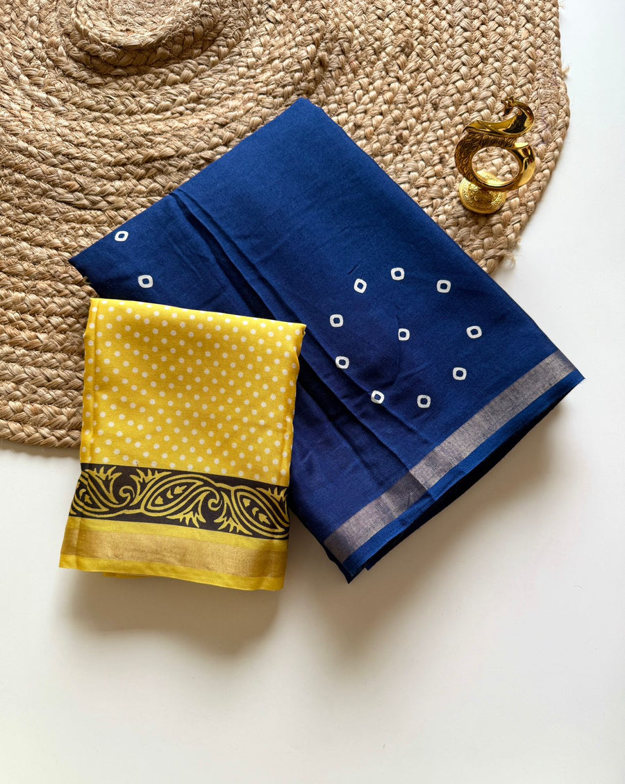 Mul cotton saree