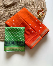 Mul cotton saree