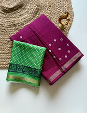 Mul cotton saree