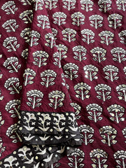 Premium Chanderi mul cotton saree