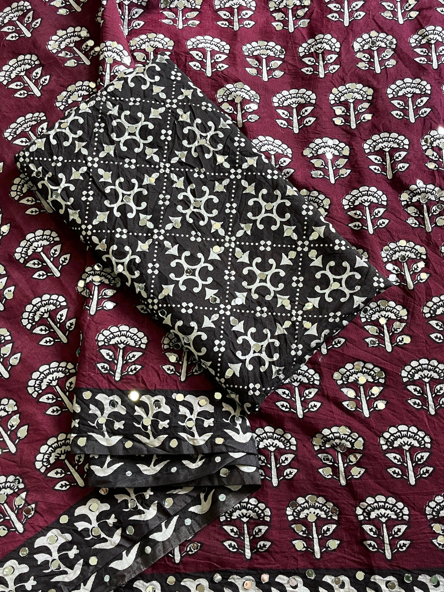 Premium Chanderi mul cotton saree
