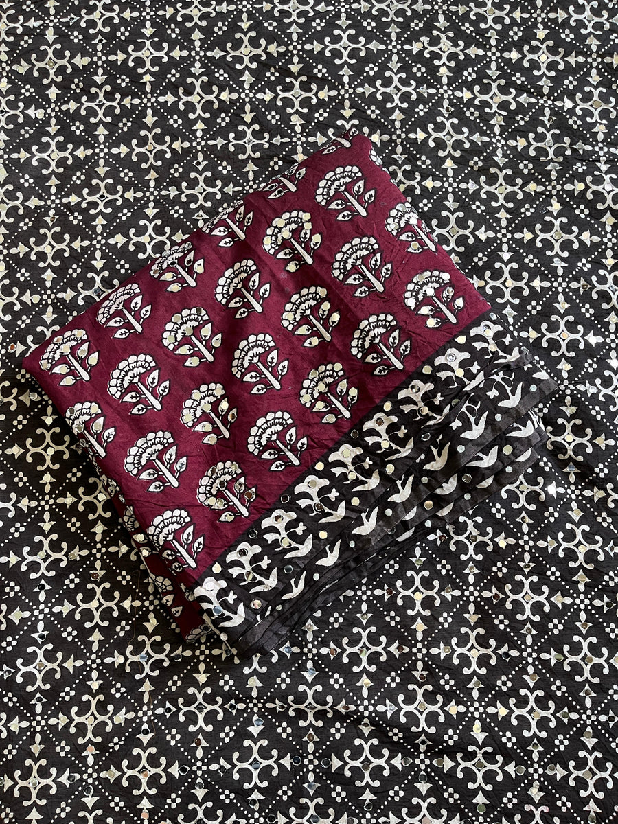 Premium Chanderi mul cotton saree