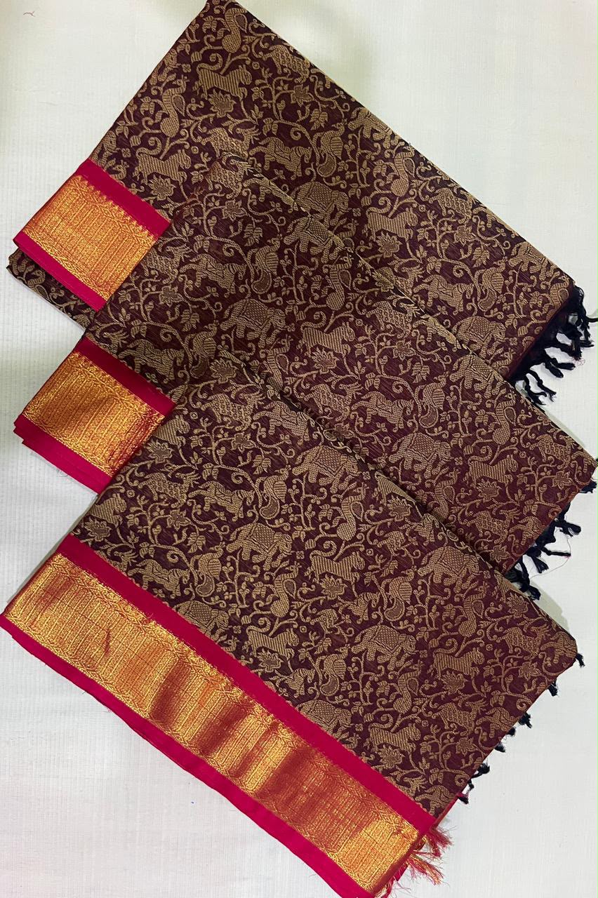 80s Vanasingaram fancy thread work sarees