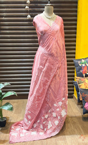 Premium kora organza sare