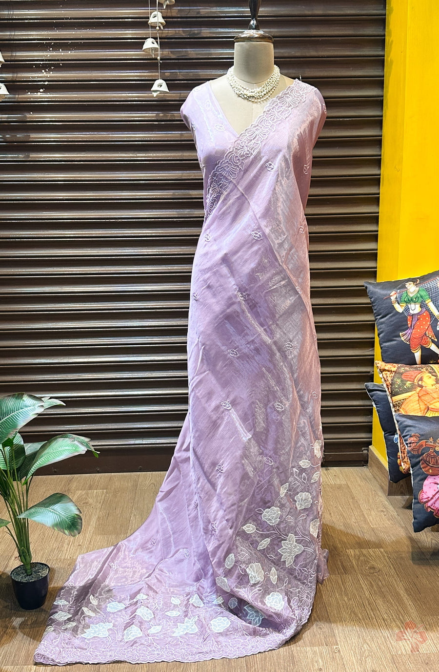 Premium kora organza sare