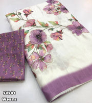 Elegant handloom tussar silk saree