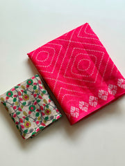cotton linen saree