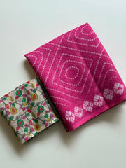 cotton linen saree