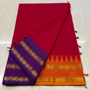80s zari border fancy plain sarees