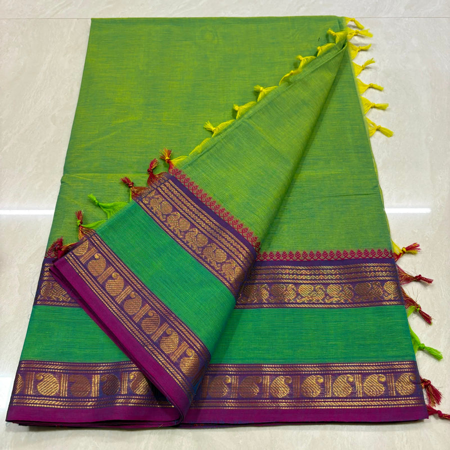80s zari border fancy plain sarees