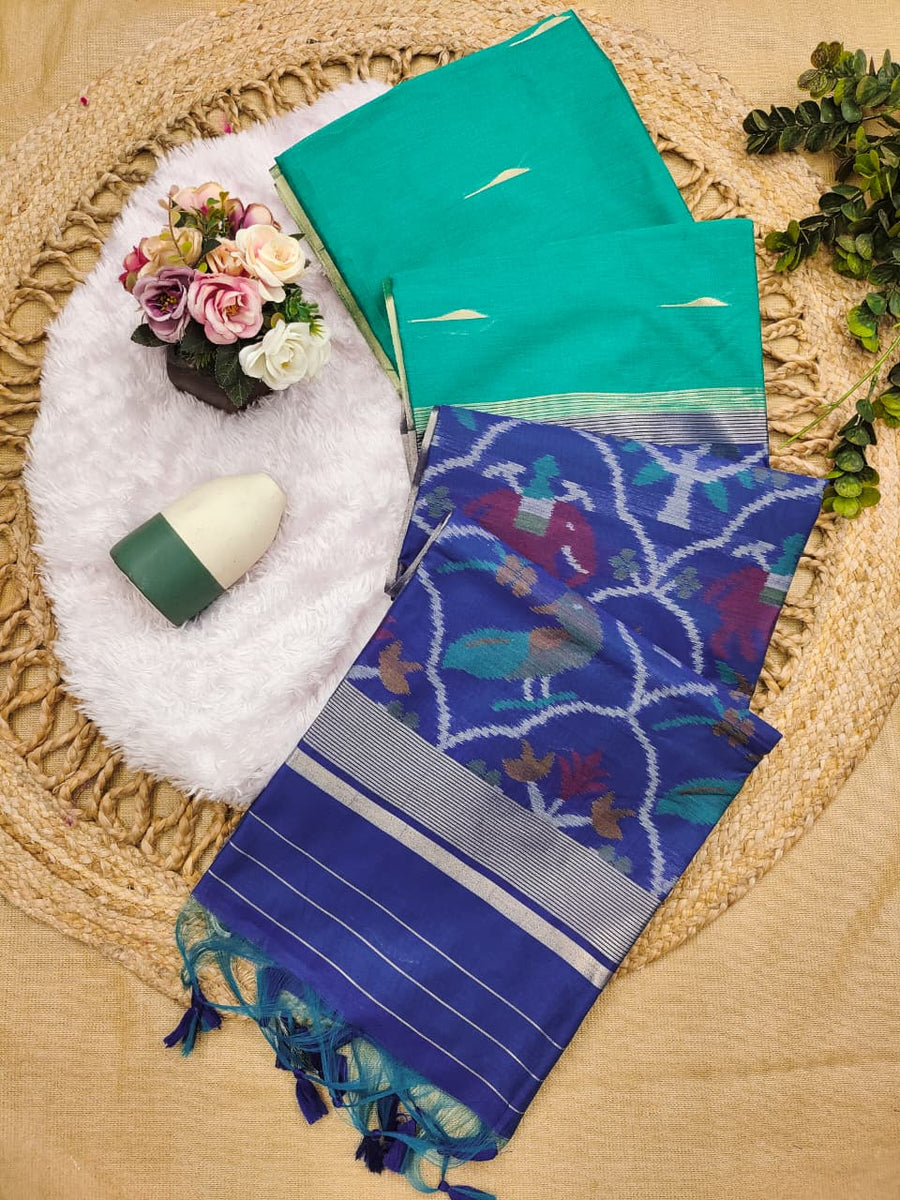 khadi silk saree