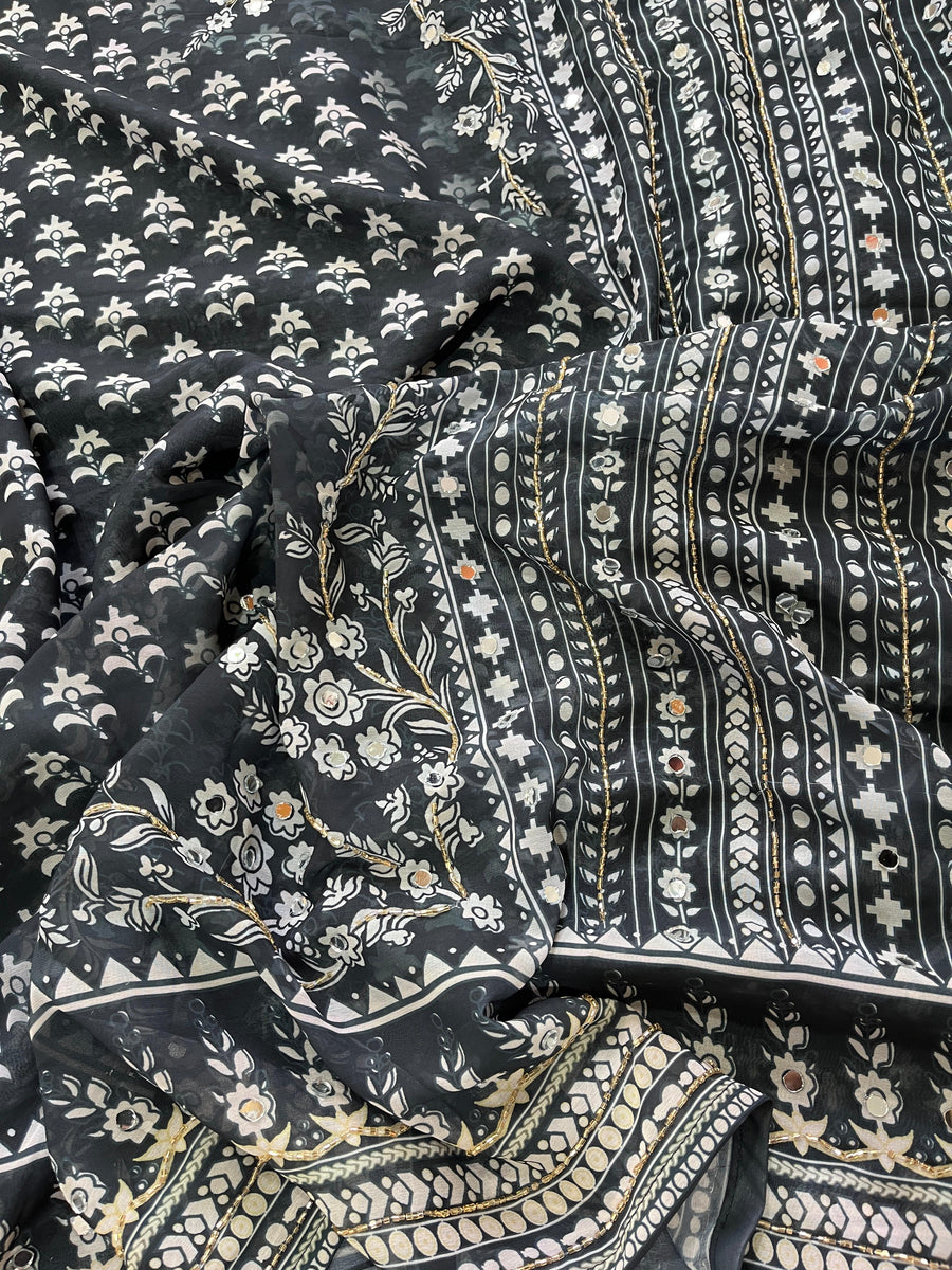 Georgette saree
