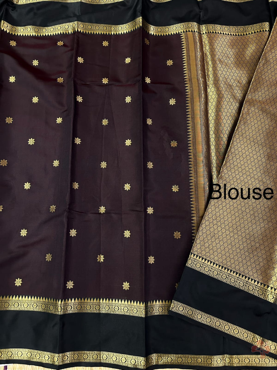 Gadwal semi-soft silk saree