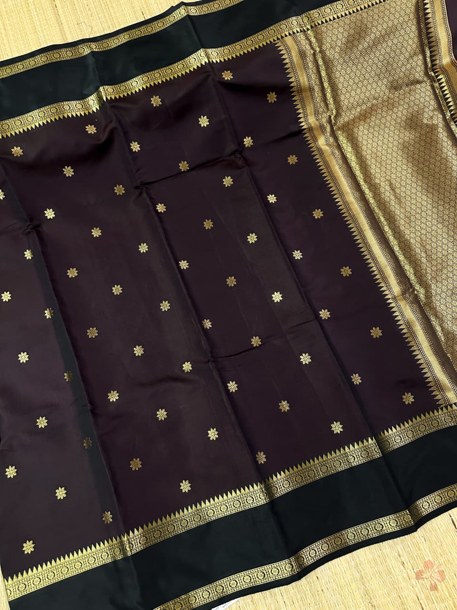 Gadwal semi-soft silk saree